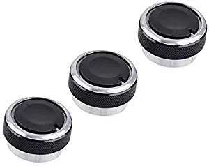 JessicaAlba Set of 3 - Control Knobs Dials Heater A/C or Fan for Toyota Tacoma