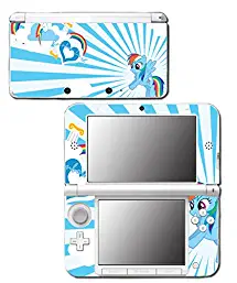 Rainbow Dash MLP My Little Pony Heart Video Game Vinyl Decal Skin Sticker Cover for Original Nintendo 3DS XL System