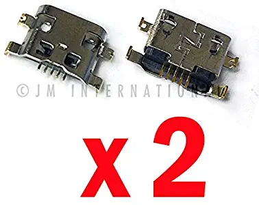 ePartSolution_2X Micro USB Charger Charging Port Dock Connector USB Port for BLU Dash X LTE D0010UU Replacement Part USA