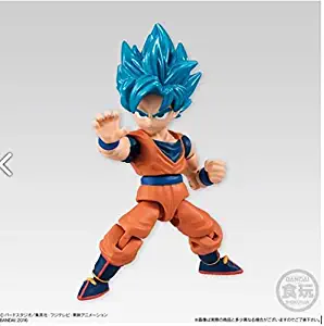 Dragon Ball Super 66 Action Dash Super Saiyan Goku SSGSS Character Mini Action Toy Figure approx. 66mm / 2.6"in