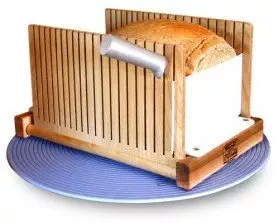 The Bread Pal Bread Slicer, Maple and Birch