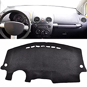 XUKEY Dashboard Cover for Volkswagen VW Beetle 1998-2010 Dash Cover Mat