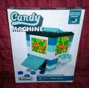 Blokko Candy Machine Building Set (117 Pieces) (Compatible with Other Brands)
