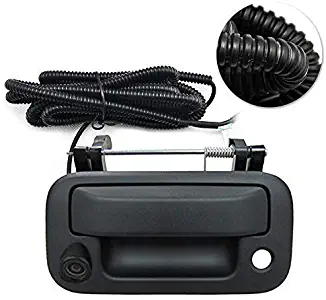 Ford Rear View Camera Backup Camera Tailgate Handle Car Rear View Camera Car Camera for Ford F150/F250/F350/F450/F550 (Color: Black)