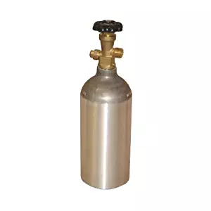 Luxfer CO2 2.5 LB Aluminum Cylinder Tank CGA 320 Valve