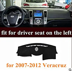 HEALiNK Car Dashboard Cover Mat for Hyundai Veracruz 2007-2012