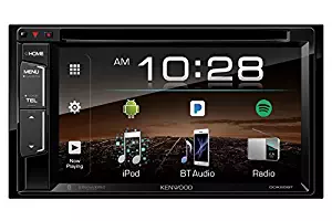 Kenwood DDX25BT 6.2in 2-Din In-Dash DVD Monitor Bluetooth Receiver Sirius/MP3/WMA (Renewed)