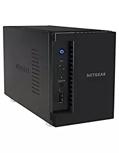 NETGEAR ReadyNAS RN212 2 Bay Diskless Personal Cloud NAS, Desktop & Mobile App, 12TB Capacity Network Attached Storage, 1.4GHz Quad Core Processor, 2GB RAM