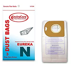 EnviroCare Replacement Vacuum Bags for Eureka Mighty Mite Style N Canister Vacuums 3 Pack