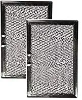 2 PACK AF Compatible Replacement For AP4322869 Aluminum Mesh Grease Filter
