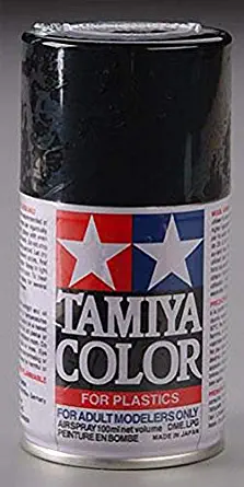 Tamiya America, Inc TS-6 Matte Black Spray Lacquer, TAM85006