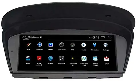 TOPNAVI Android 9.0 Head Unit for BMW E60 E61 M5 E63 E64 M6 E90 E91 E92 E93 M3 2001 2002 2003 2004 GPS Navi Radio Stereo WiFi 3G RDS Bluetooth