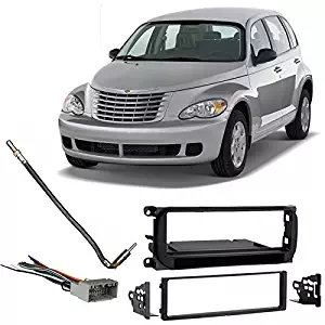 Fits Chrysler PT Cruiser 2002-2005 Single DIN Harness Radio Install Dash Kit