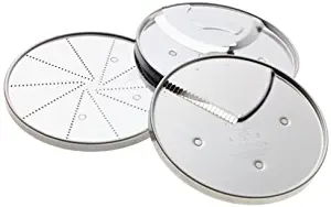 Cuisinart DLC-893 3-Piece Specialty Disc Set, Fits 7- and 11-Cup Processors