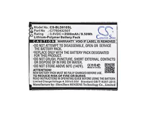 2500mAh Li-Polymer Battery for BLU Dash X LTE D0010U , D0010UU , fits C776043250T