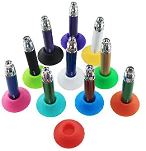 30 Pack Ego Silicone Stand Base Display Holder for Vape Tanks Battery Personal Vaporizers (Electronic Cigarette E Cig/Vapor Pen NOT Included) Ships From USA