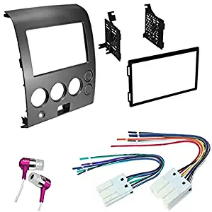 CAR CD STEREO RECEIVER DASH INSTALL MOUNTING KIT WIRE HARNESS NISSAN TITAN ARMADA 2004 - 2007, Model: NDK732, NWH702, Outdoor&Repair Store