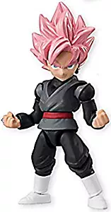 Dragon Ball Super 66 Action Dash Super Saiyan Goku Black Rose Character Mini Action Toy Figure Statue approx. 66mm / 2.6"in