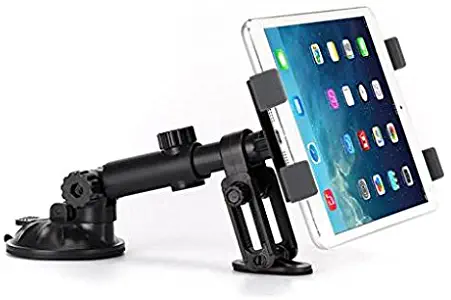 Car Mount Tablet Holder Dash for Galaxy Tab S5e 10.5 Tablet, Cradle Dock Swivel Telescopic Strong Grip Compatible with Samsung Galaxy Tab S5e 10.5