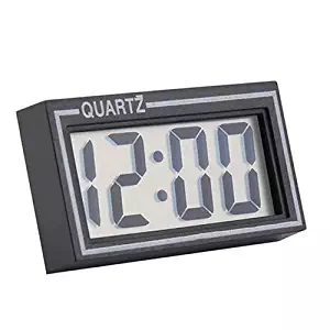 Braceus Digital LCD Screen Table Auto Car Dashboard Desk Date Time Calendar Small Clock