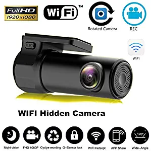 LFJNET Classic HD Mini 1080P WiFi Car DVR Camera Video Recorder Dash Cam with Night Vision G-Sensor