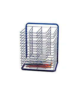 Marvel Education Co. Economy Drying Rack - 2 3/4 x 17 x 25 - Blue