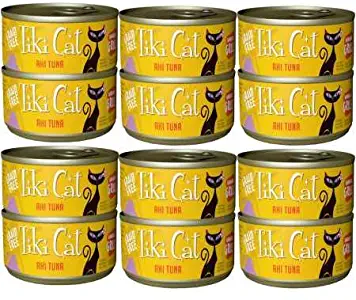 Tiki Cat Grill Grain-Free, Low-Carbohydrate Wet Food with Whole Seafood in Broth for Adult Cats & Kittens