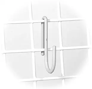 Better Houseware Organizational Wire Grid System Steel Grid Hook