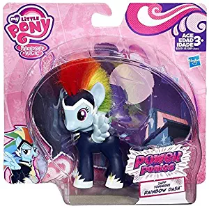 My Little Pony Friendship is Magic Power Ponies Zapp Tonnerre Rainbow Dash Exclusive Figure