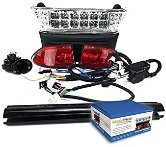 RecPro CLUB CAR PRECEDENT GOLF CART LED DELUXE All LED LIGHT KIT W/ TURN SIGNALS 2004-2008