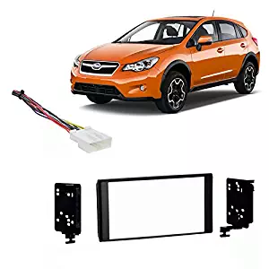 Fits Subaru XV Crosstrek 2013-2014 Double DIN Harness Radio Install Dash Kit