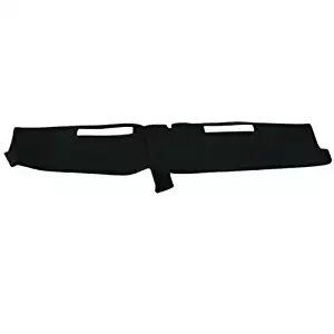 Hex Autoparts Dash Cover Mat Dashboard Pad Black for Chevy C10 C20 C30 K10 K20 K30 Truck 1981-1986