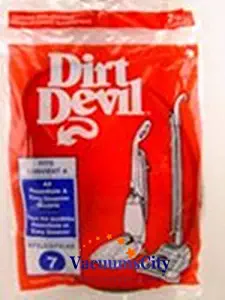 Dirt Devil Room Mate Vacuum Cleaner Style 7 Flat Belts 2 Pk Part # 3400615001