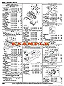 Collision Repair Sheets Compatible with 1973-1981 Mercedes 350/380/450 SL, SLC