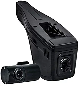 Allucam DC 2 Channel Camera Driving Recorder Dash Cam 120 Wide Angle w/G Sensor, Made in Korea