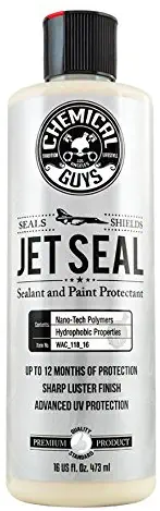 Chemical Guys WAC_118_16 JetSeal Paint Sealant & Paint Protectant with UV Protection & Hydrophobic Properties (16 oz)