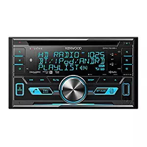 Kenwood Excelon DPX793BH In Dash Double Din CD Receiver with Built in Bluetooth and HD Radio