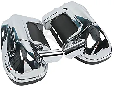 TCMT Chrome Glove Box Lower Vented Leg Fairings Fits For Harley Touring Road King Electra Glide FLHR FLHT