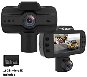 myGEKOgear: Owlscout Front & Cabin Full HD 1080P Dash Cam in One Device, Built in Wi-Fi and GPS Logging with Front Sony Exmor Sensor and Cabin Night Vision Free 16GB Memory Card - Rideshare Friendly