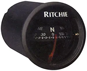 X-21BB Ritchie Navigation 2-Inch Dial Sport Compass with Dash Mount (Black)