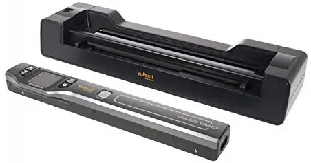 Vupoint Solutions Magic Wand Portable Scanner with Color LCD Display and Auto-Feed Dock (PDSDK-ST470-VP)