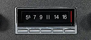 1958-1960 Cadillac Eldorado, DeVille 300 watt USA-740 AM FM Car Stereo/Radio with built-in Bluetooth, AUX Inputs, Color Change LCD Digital Display