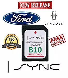Ford Lincoln B10 SYNC SD Card Navigation 2019 US/Mexico Map Updates B9 B8