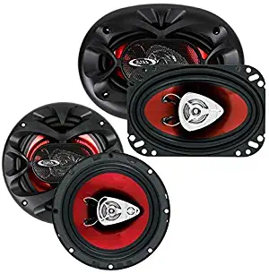 New BOSS CH6530 6.5" 300 Watt + Boss CH4630 4x6" 250 Watt Car Audio Speakers