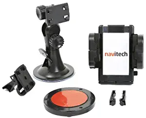Navitech In Car Suction Cup Windscreen / Air Vent / Dash Disc 3 in 1 Universal 360 degree operation Mount Cradle with Road Cushion Technology Compatible With The Tomtom Go 520, ONE XL Regional Classic, GO 520 Traffic, GO 520 Music Edition, GO 720, GO 720 Traffic, GO