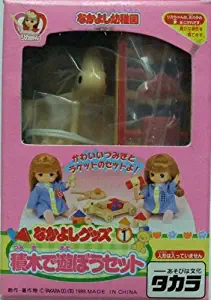 TOMY Let's Play with Rika -chan Nakayoshi Goods 1 ( Building Blocks