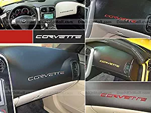 Black Dashboard Letter Inserts for Chevrolet Corvette C6 2005 2006 2007 2008 2009 2010 2011 2012 Not Decals