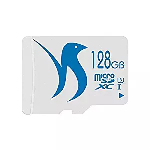 FATTYDOVE 128GB Micro SD Card Class 10 MicroSD MLC Flash Memory Card High Speed UP to 80MB/s Read for Drone/Dash cam/GoPro Hero 7&5/DJI Spark(128GB U3)