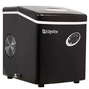 EdgeStar IP210BL Portable Countertop Ice Maker - Black