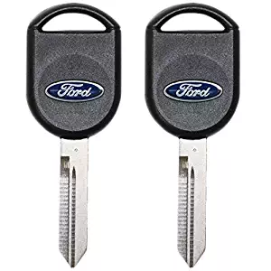 5918997 - 2 Pack - FORD OEM TRANSPONDER CHIP IGNITION MASTER KEY Ford Logo 82 GRV IPATS RFID - Jewel